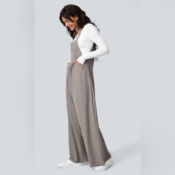 Pockets Waffle Casual Overalls NWT - Picture 5 of 7